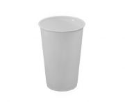 Műanyag pohár 3dl 100db/csomag fehér PP