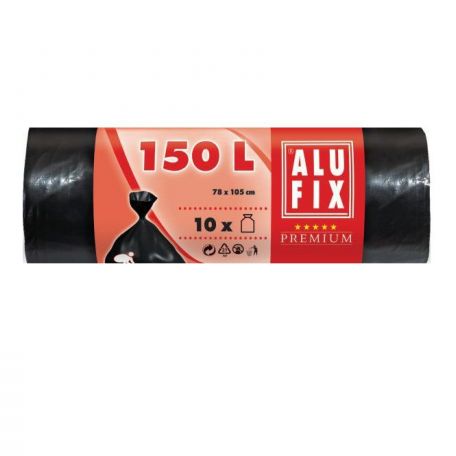 Alufix prémium szemeteszsák PE 150l/10db 34µ