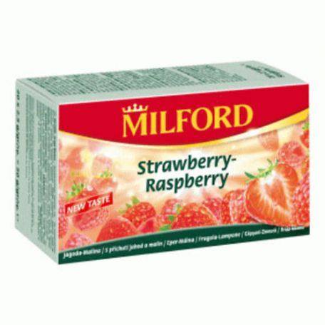 Milford eper-málna tea 20x2,5g