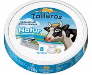 Talléros natúr félzsíros ömlesztett sajt cikkelyes 140g