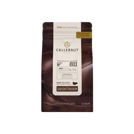 Callebaut 811NV étcsokoládé pasztilla 54,5% 2,5kg