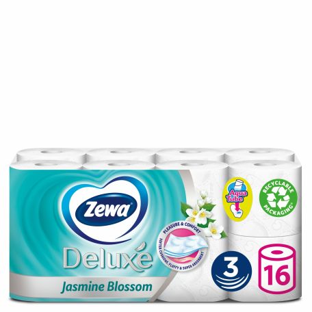 Zewa Deluxe jasmine blossom 3 rétegű wc papír 16tekercs
