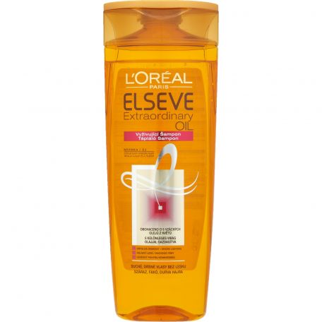 L'oréal Elseve Extraordinary oil sampon normál száraz, fénytelen hajra 400ml