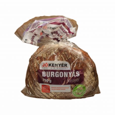 JÓkenyér burgonyás kenyér szeletelt csomagolt 750g