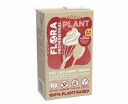 Flora Plant Cream UHT növényi vegán cukrozatlan főzőkrém és habalap 31% 1l