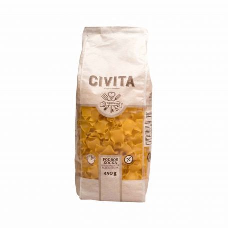 Civita gluténmentes fodros nagykocka tészta 450g