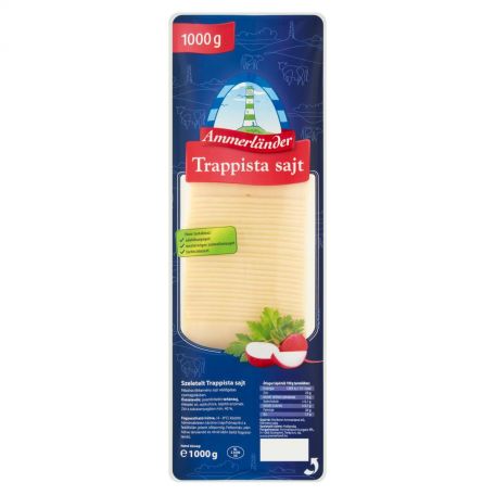 Trappista sajt szeletelt 1kg