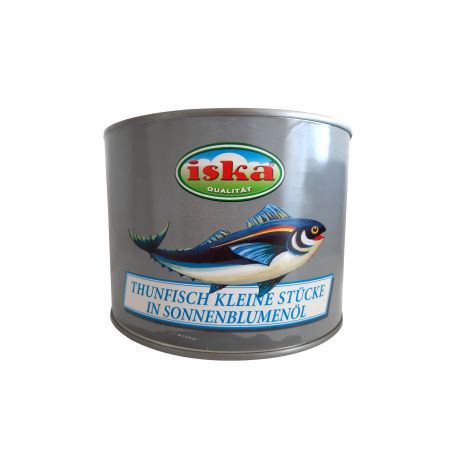 Aprított tonhal növényi olajban 1705gr/1260gr