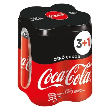 Coca-Cola zero multipack 4x330ml