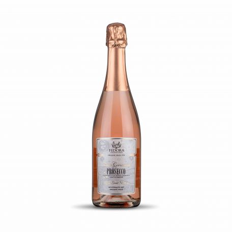 Azienda Fidora - Prosecco Rosé Brut Nature 2019 DOC 0,75l
