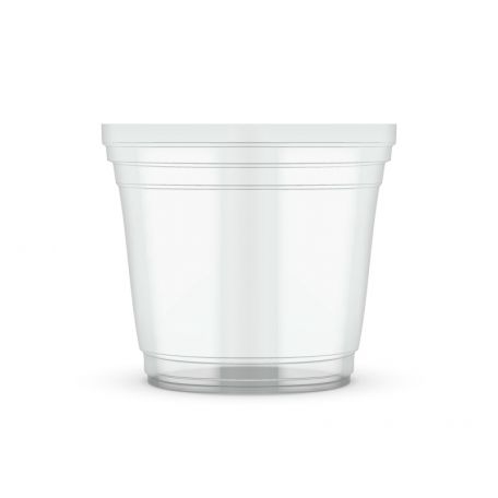 Műanyag víztiszta fagyis pohár 235ml 60db/csomag
