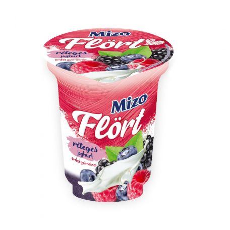 Joghurt erdei gyümölcsös réteges mizo flört 150gr