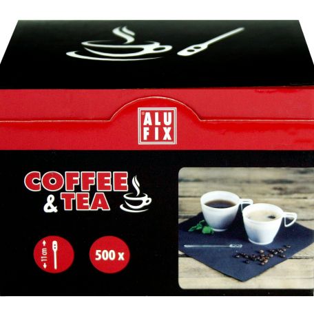 Alufix műanyag kávés-teás keverő pálca 500db/csomag