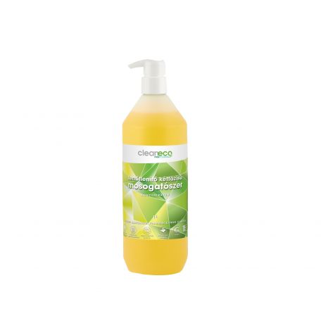 Cleaneco kézi kétfázisú fertőtlenítő folyékony mosogatószer 1l