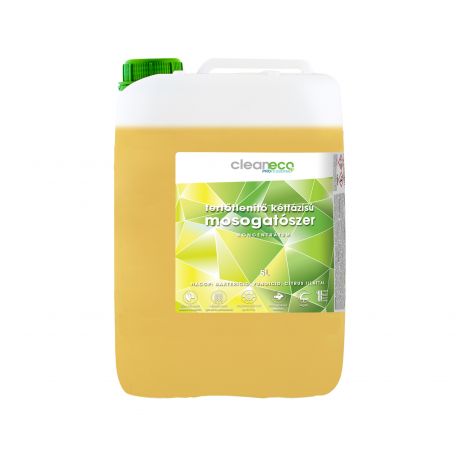 Cleaneco kézi kétfázisú fertőtlenítő folyékony mosogatószer 5l