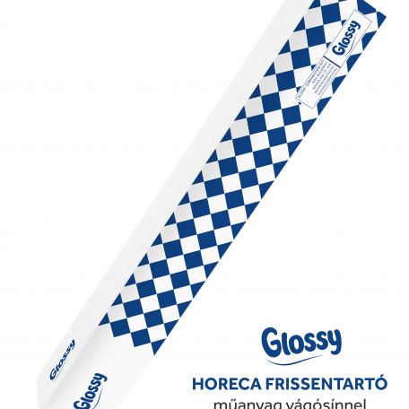Glossy HORECA frissentartó fólia vágóéllel 45cm/300m PVC