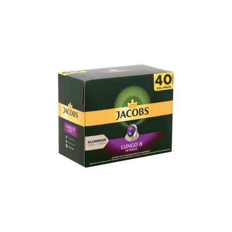Jacobs Lungo Intenso 8 Nespresso kompatibilis kávékapszula 40 db