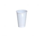 Műanyag pohár 2 dl-es fehér PP ÚJ akciós (100 db/cs.)
