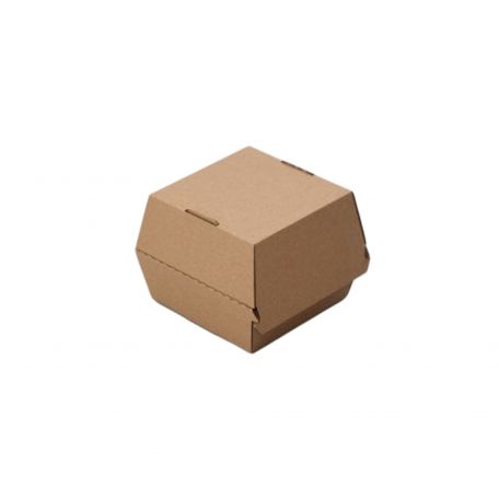 ABC-Pack kraft burger doboz kicsi (75 db/csomag)