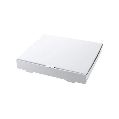 Pizzadoboz 30x30×3 fehér 4 szögl. (100db/csomag)