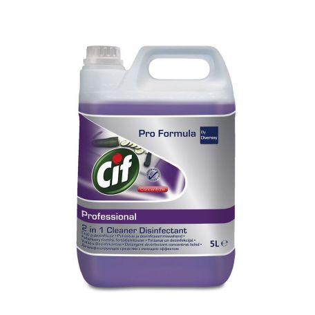 Cif Professional felületfertőtlenítő tisztítószer koncentrátum 2in1 5l