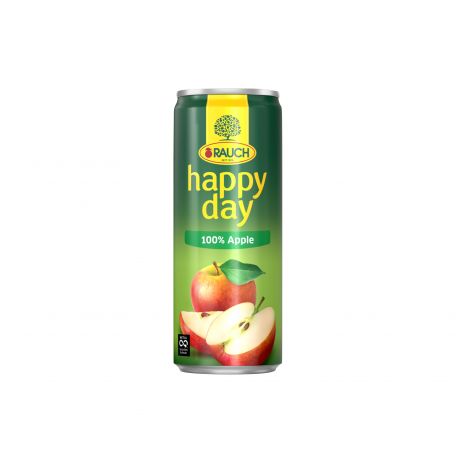 Happy Day alma üdítőital 100% 0,33L