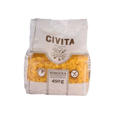 Civita gluténmentes kiskocka tészta 450g