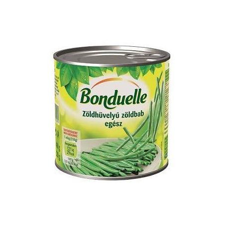 Bonduelle zöldhüvelyű zöldbab konzerv egész 400g/220g