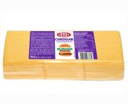 Ömlesztett cheddar sajt szeletelt (84 szelet) 1,033kg