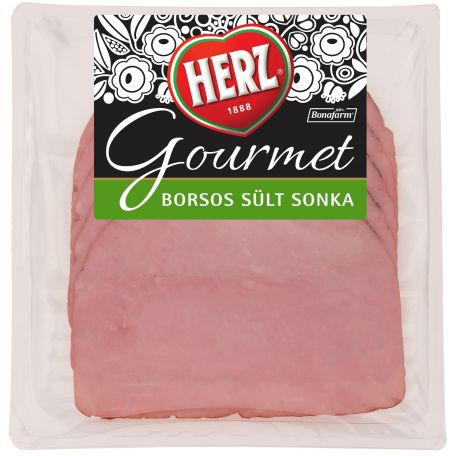 Zt_sonka sertés sült borsos gourmet 84% szeletelt herz 100gr (elo)