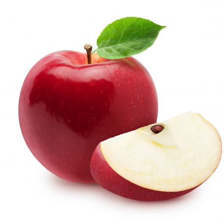 Piros gála alma mosott